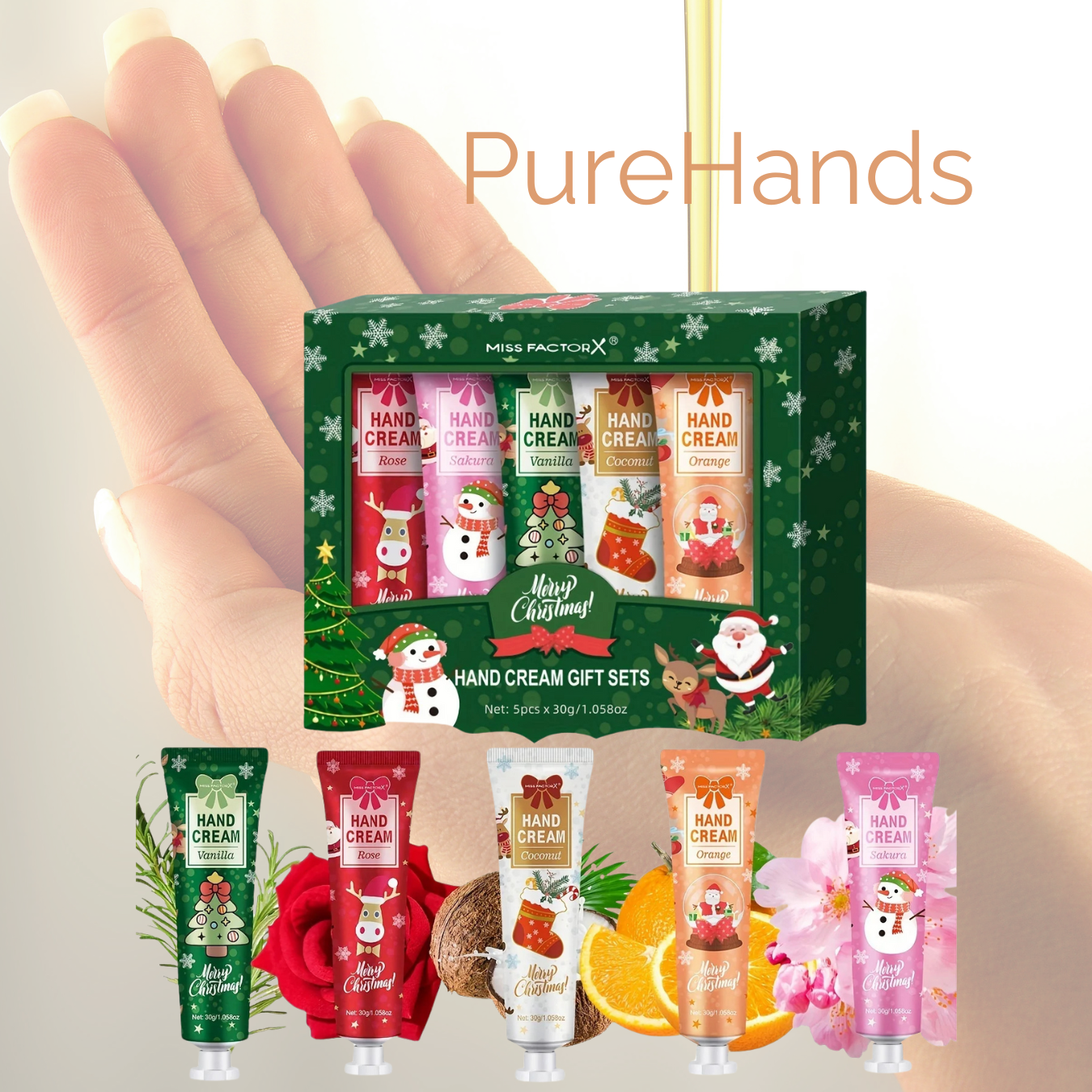 PureHands – Kit Hidratante de Manos (x05 und)