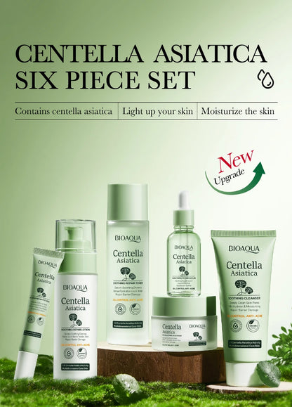Set Premium BIOAQUA Centella Asiática –  Skincare Asiático 6 en 1